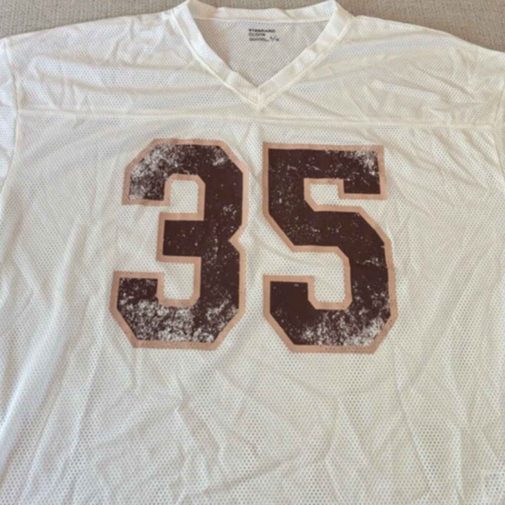 Urban Outfitters Standard Cloth Football Jersey Tee Size XL Brand New/Never Worn - Picture 4 of 9